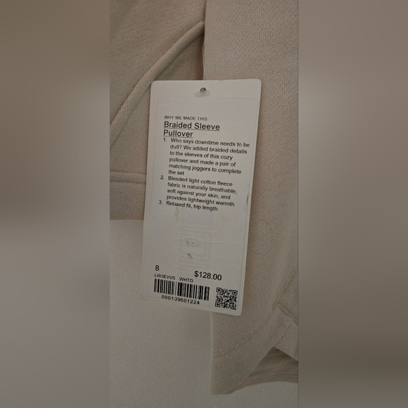 Lululemon Braided Sleeve Pullover - Picture 5 of 8